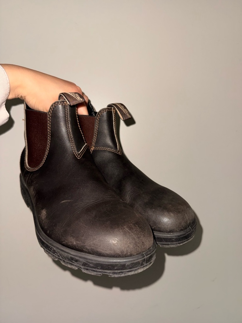 Blundstone Stout Brown Original Chelsea Boots